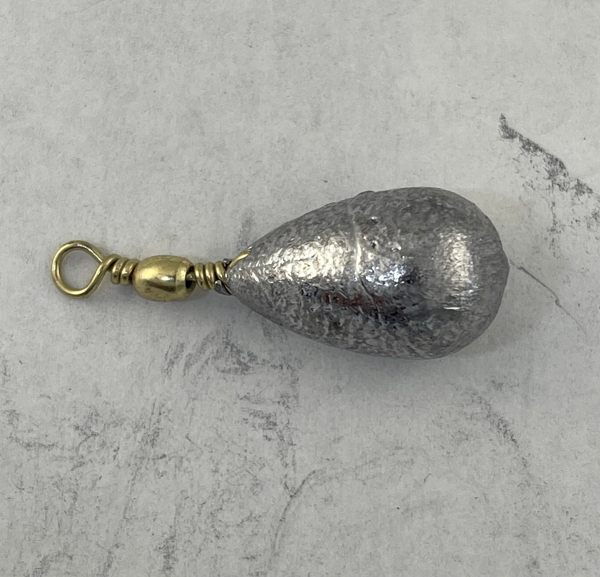Swiveled Bell Sinkers 3/4 oz. Teardrop Bass Casting Fishing Weights
