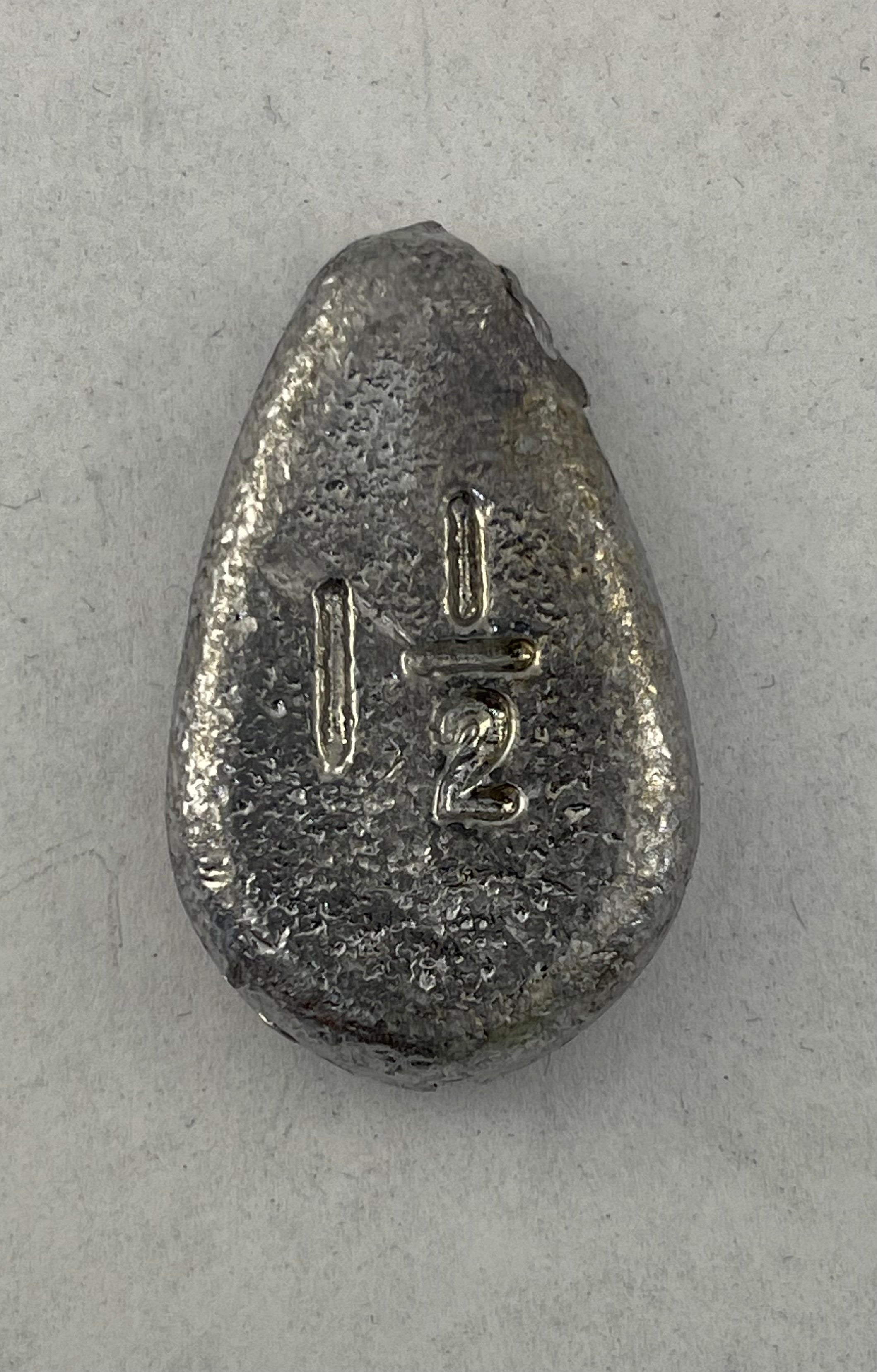 No-Roll Sinkers 1 1/2 oz. Fishing Weights
